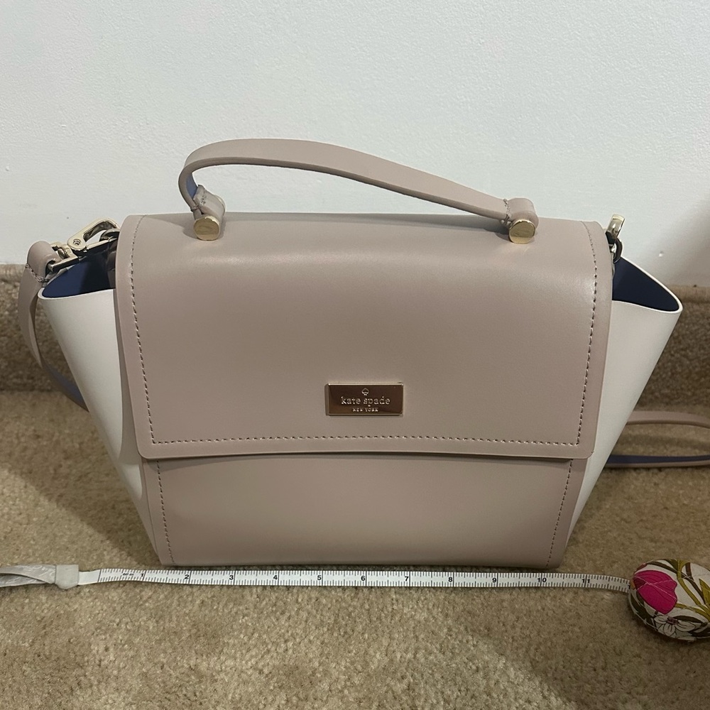 Kate Spade nude crossbody purse